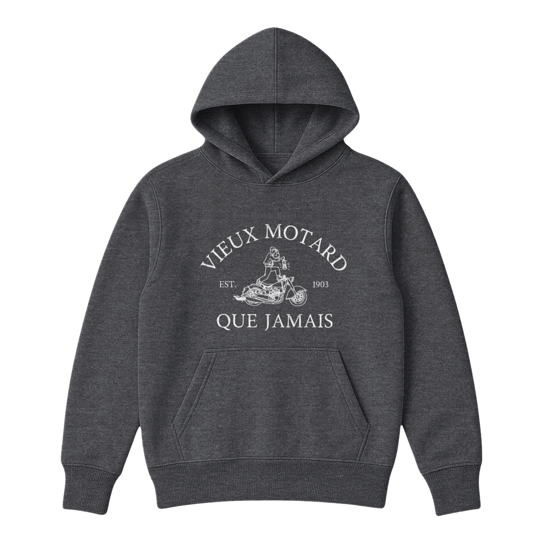 Hoodie Vieux Motard