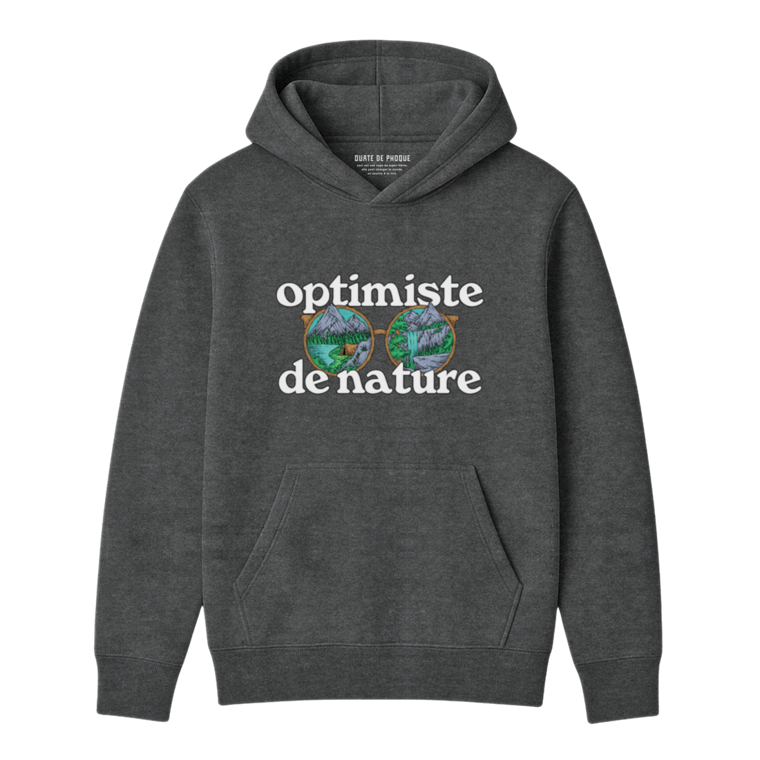 Hoodie Optimiste De Nature