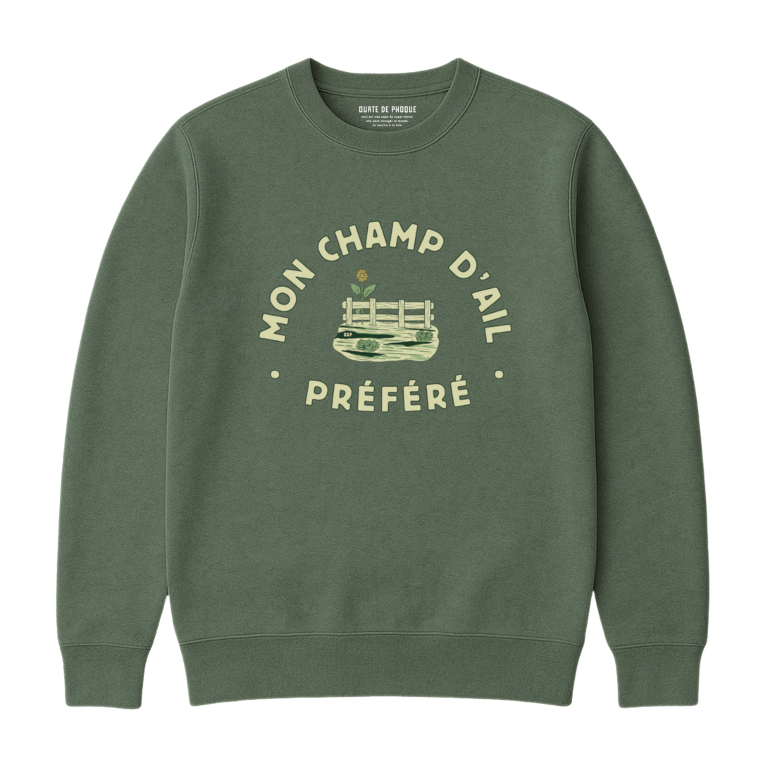 GARLIC FIELD SWEATSHIRT