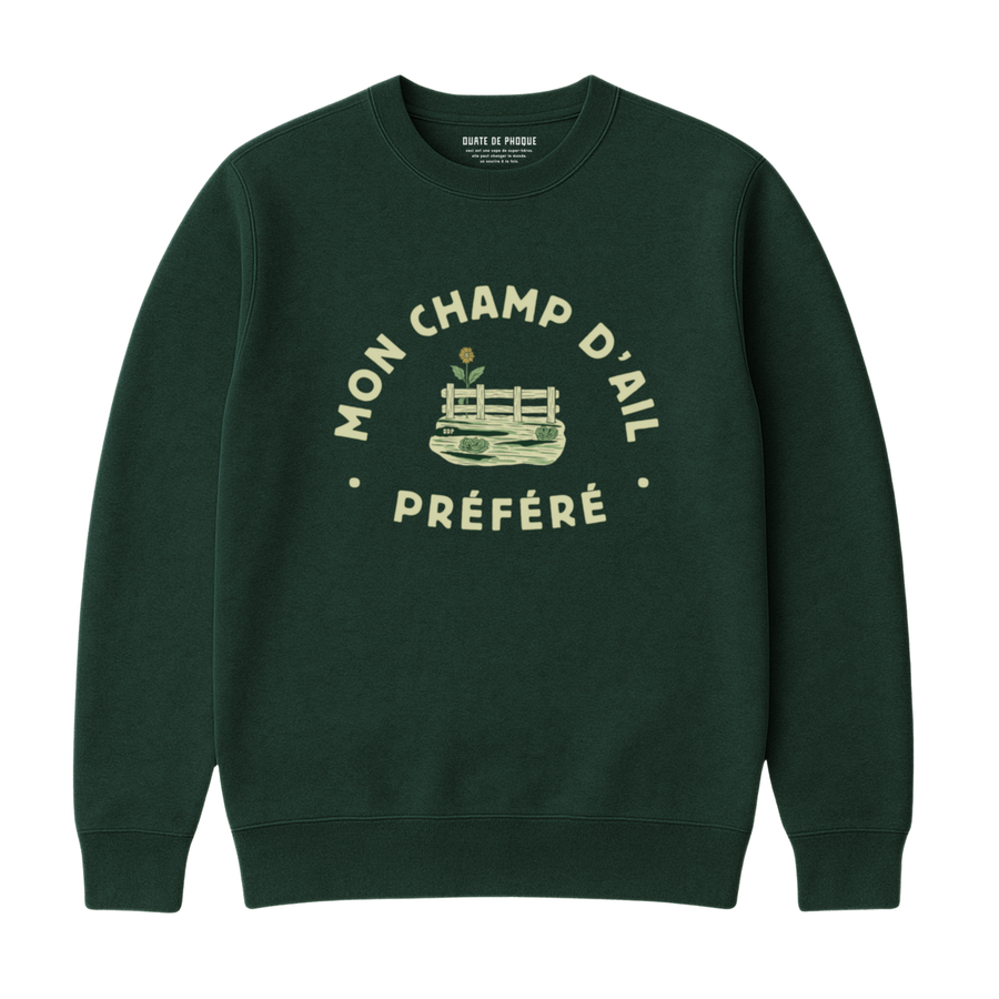 GARLIC FIELD SWEATSHIRT