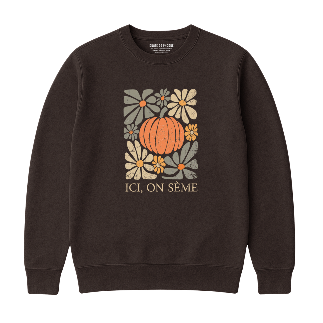 Sweatshirt On Sème Automne