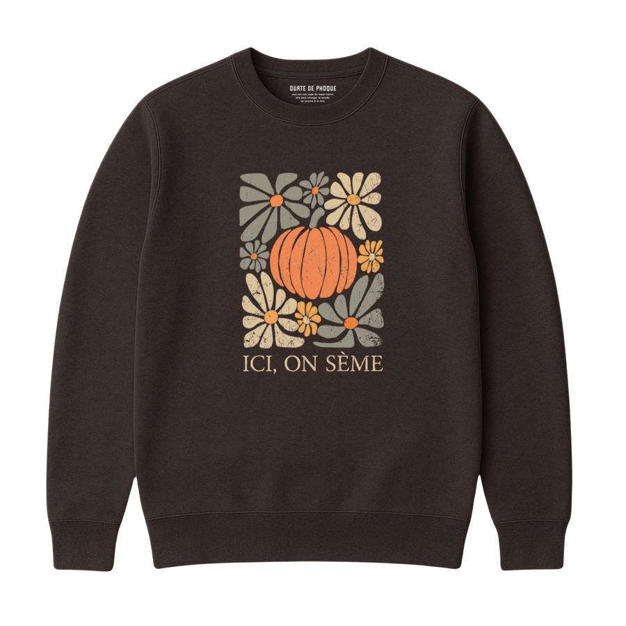 Sweatshirt On Sème Automne