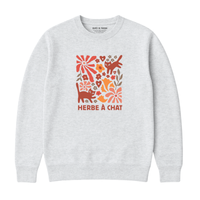 Sweatshirt Herbe À Chat