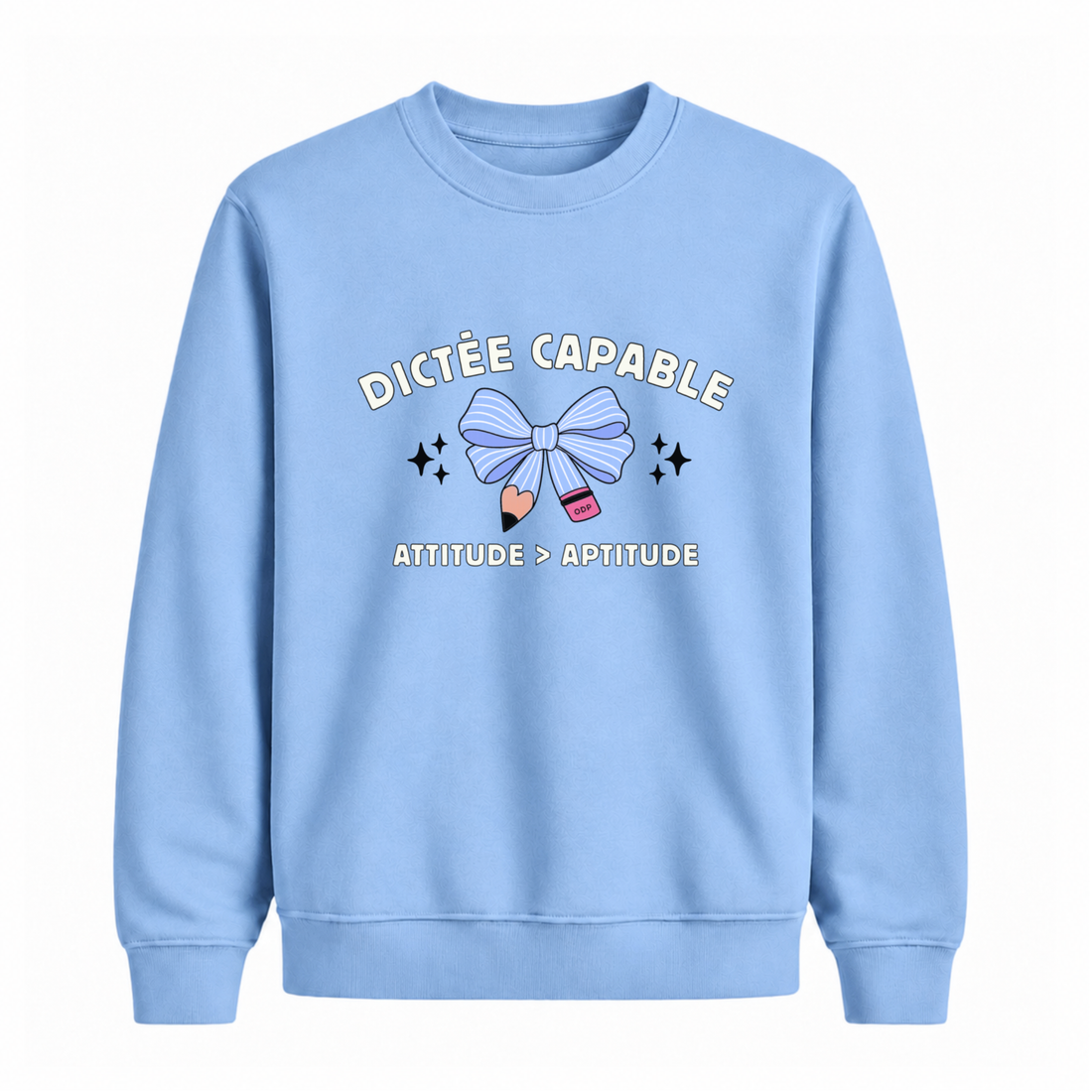 Sweatshirt Dictée Capable