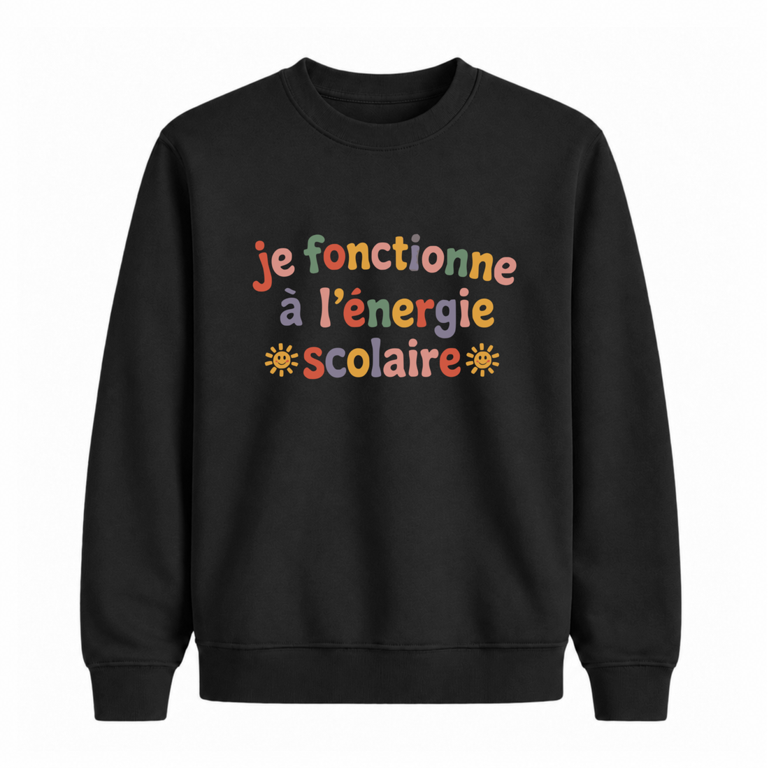 Sweatshirt Énergie Scolaire