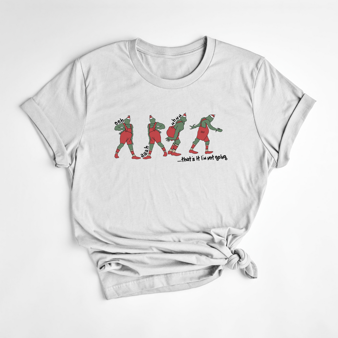 T-SHIRT GRINCH - BLANC