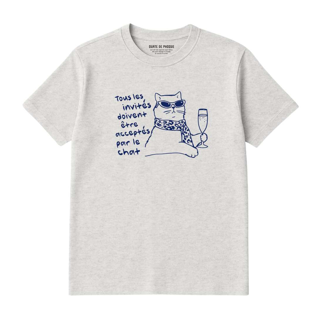 T-Shirt Invités Chat