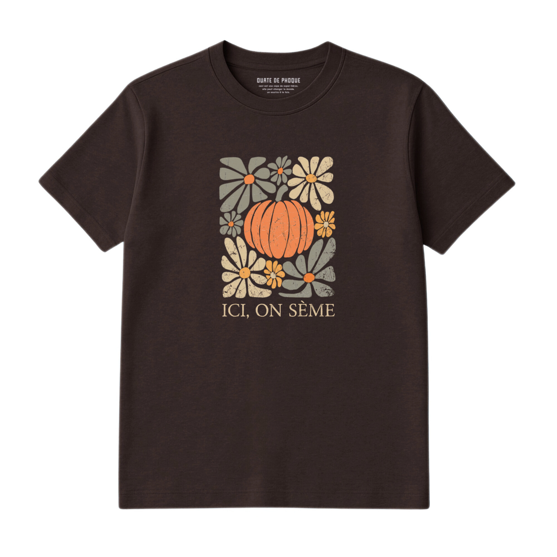 T-Shirt On Sème Automne