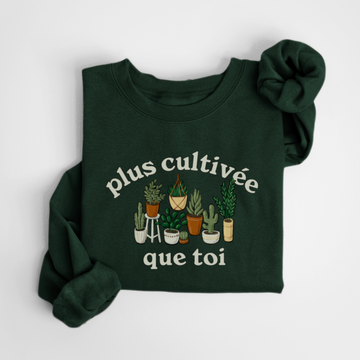 SWEATSHIRT CULTIVÉE - FORÊT