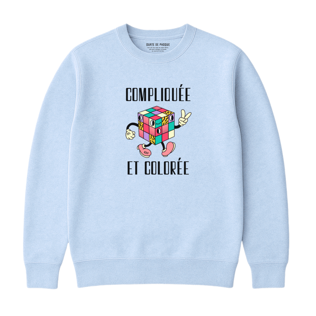 Sweatshirt Compliquée Et Colorée