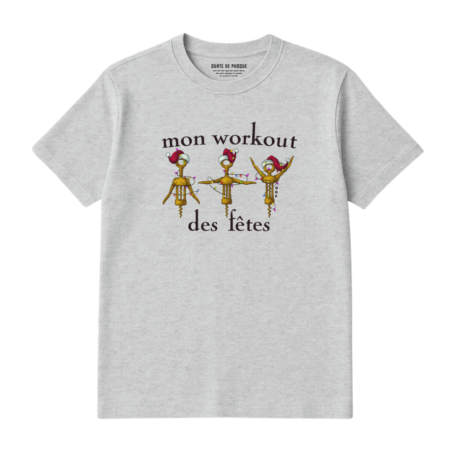 T-Shirt Workout Des Fêtes