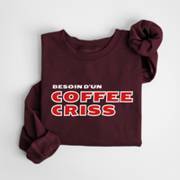 SWEATSHIRT COFFEE CRISP