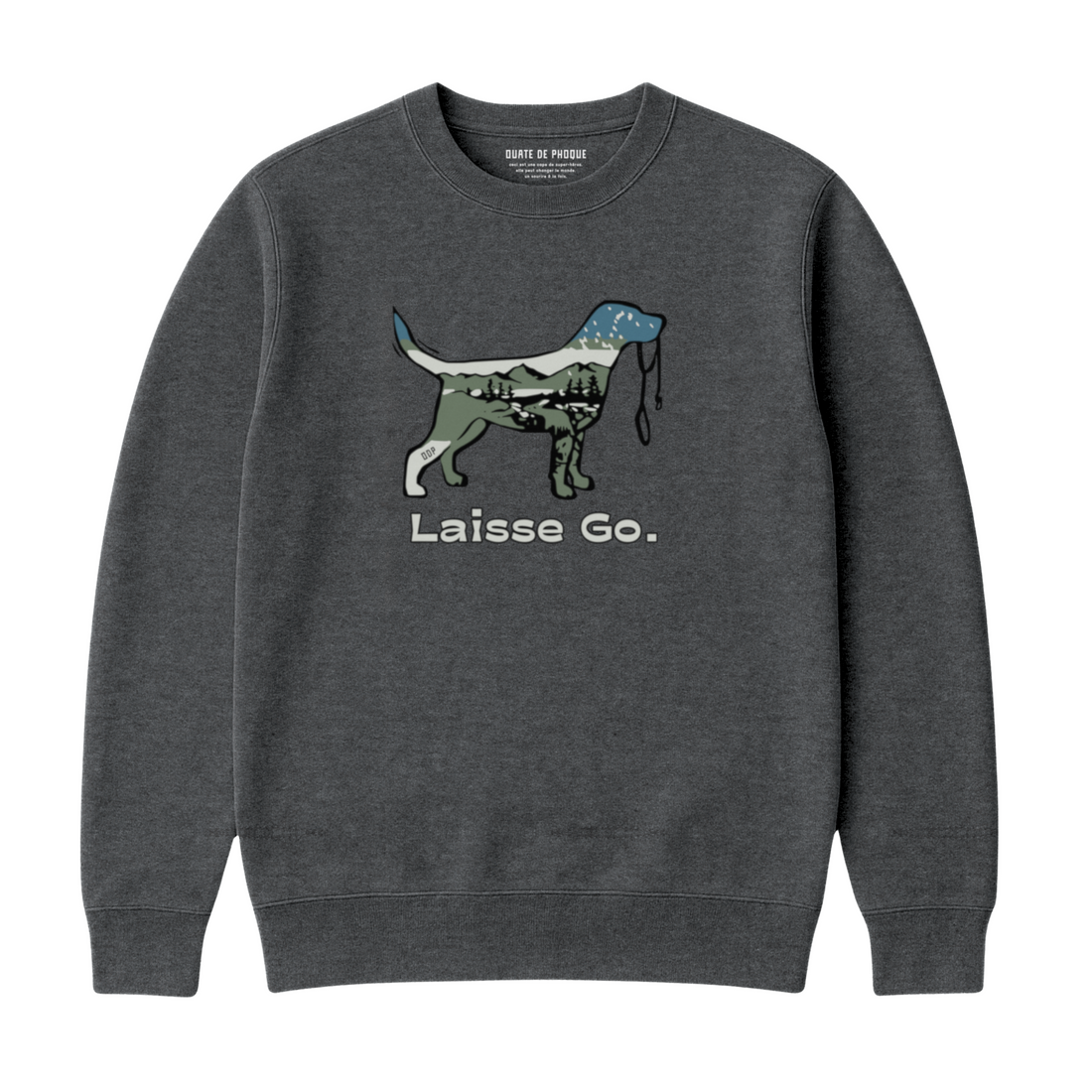 Sweatshirt Laisse Go