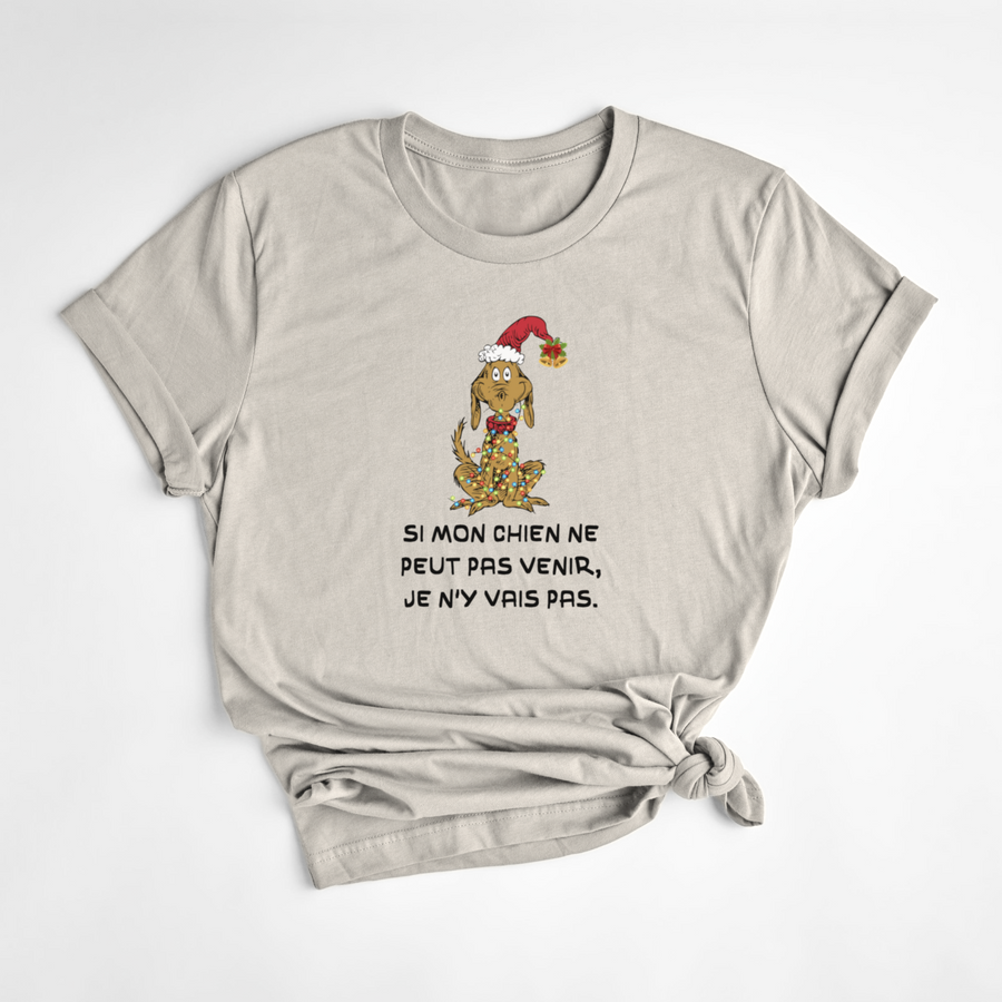 T-SHIRT MON CHIEN - AMANDE