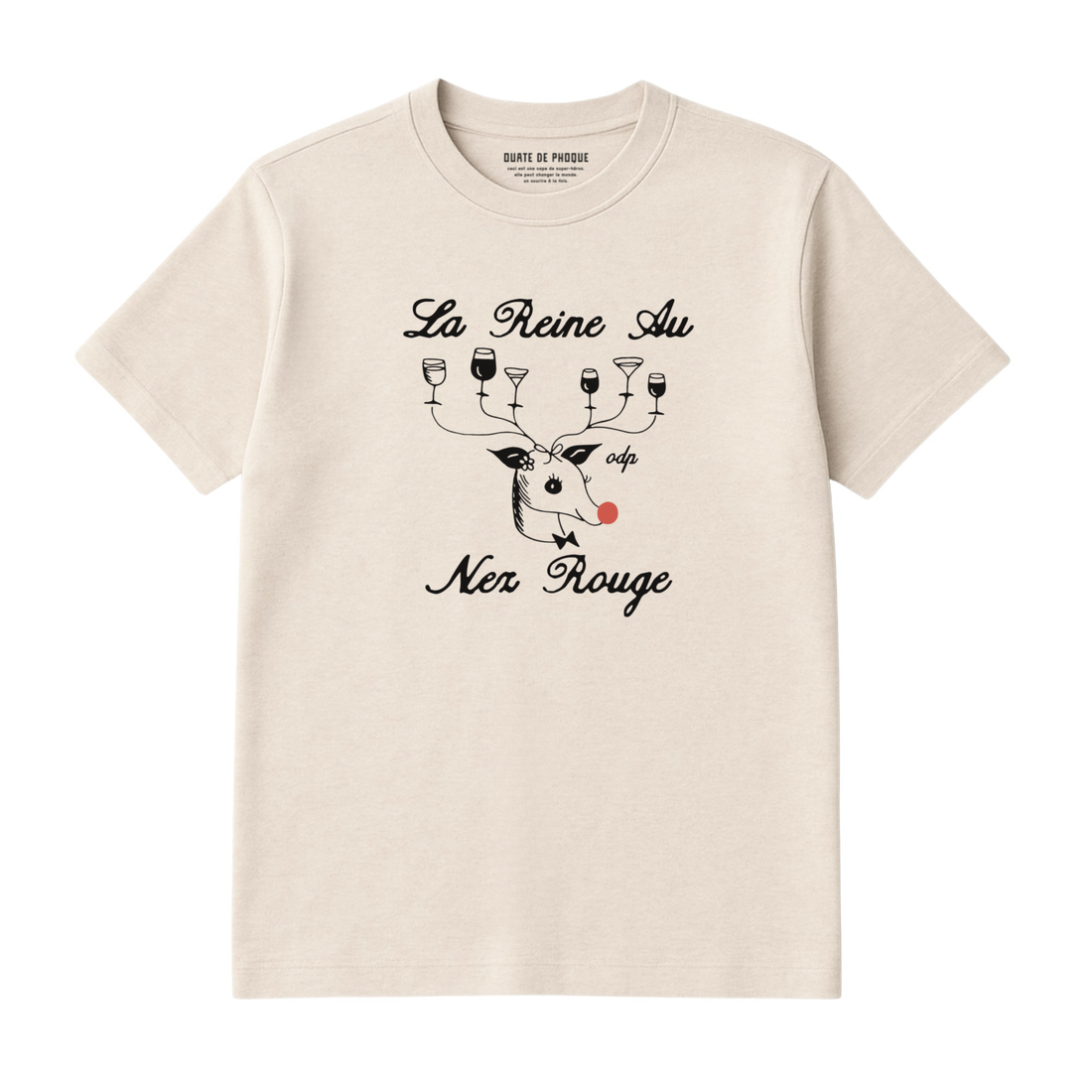 T-Shirt Reine Au Nez Rouge