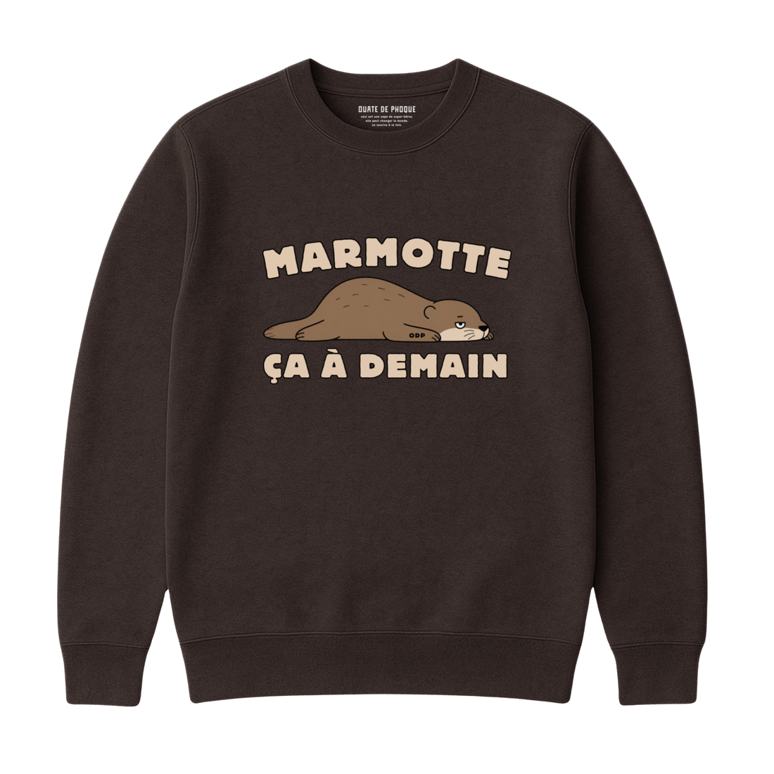 Sweatshirt Marmotte