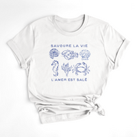 T-SHIRT L'AMER EST SALÉ