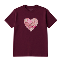 T-Shirt Coeur Effet Patch