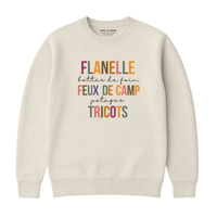 Sweatshirt Flanelle