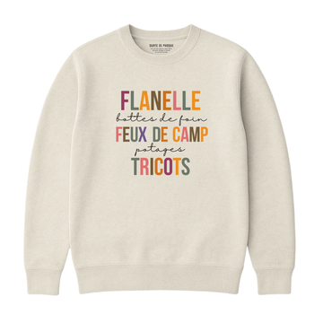 Sweatshirt Flanelle