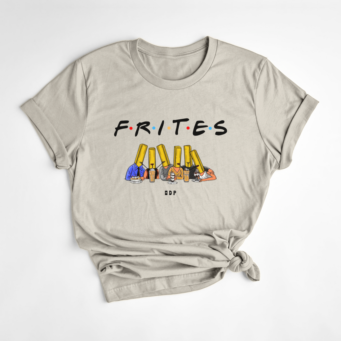 T-SHIRT FRITES - AMANDE