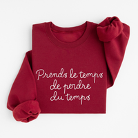 Sweatshirt Perdre Du Temps