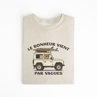 T-SHIRT BONHEUR VAGUES