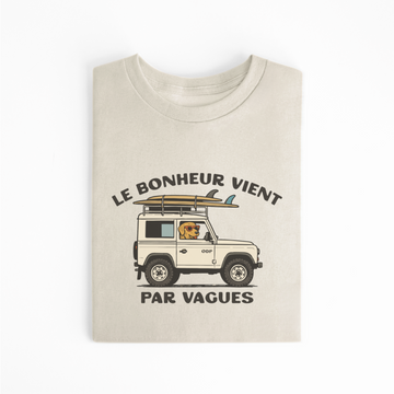 T-SHIRT BONHEUR VAGUES