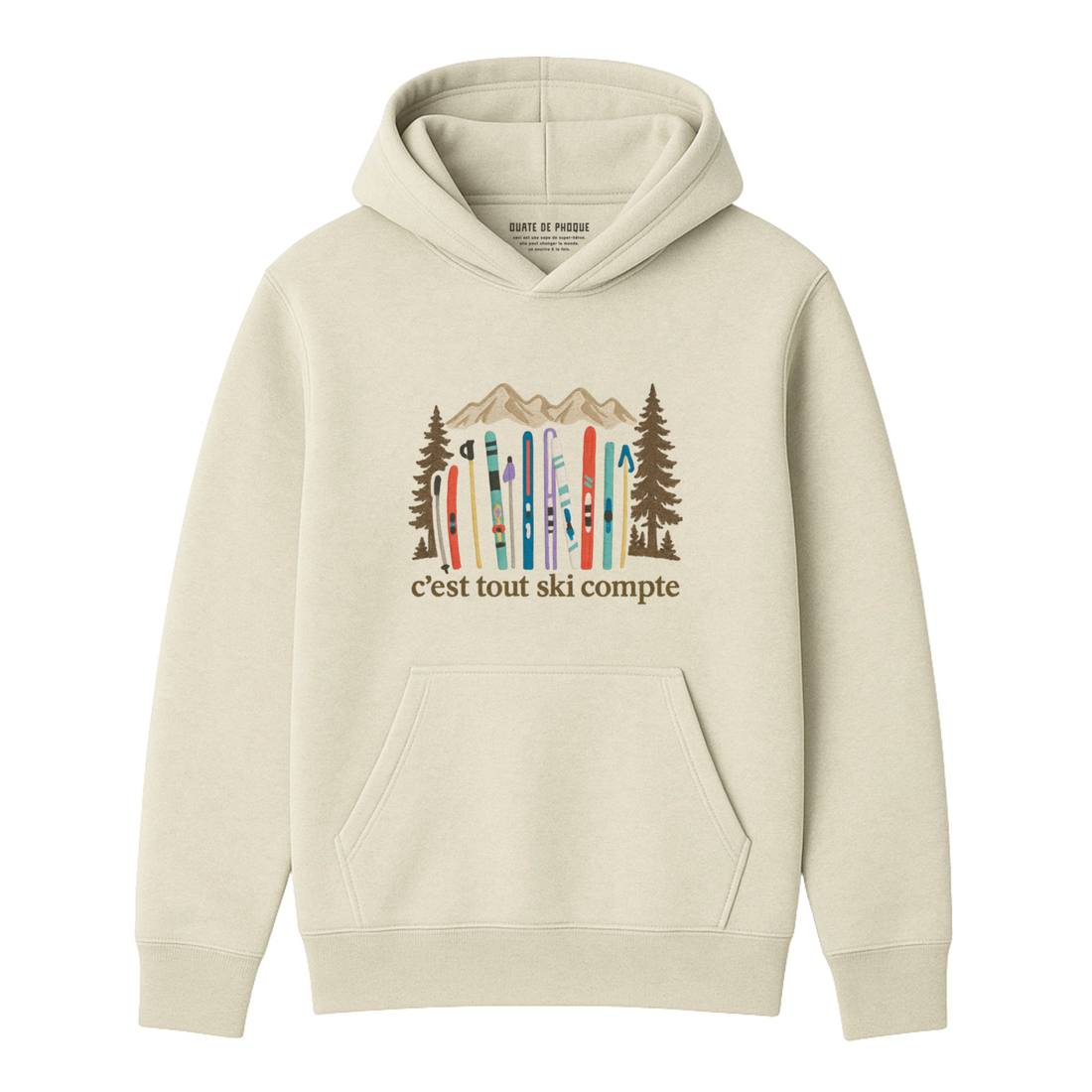Hoodie Ski Compte