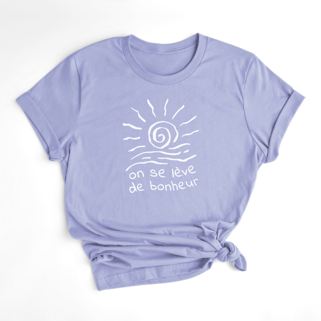 T-SHIRT LÈVE DE BONHEUR 2.0