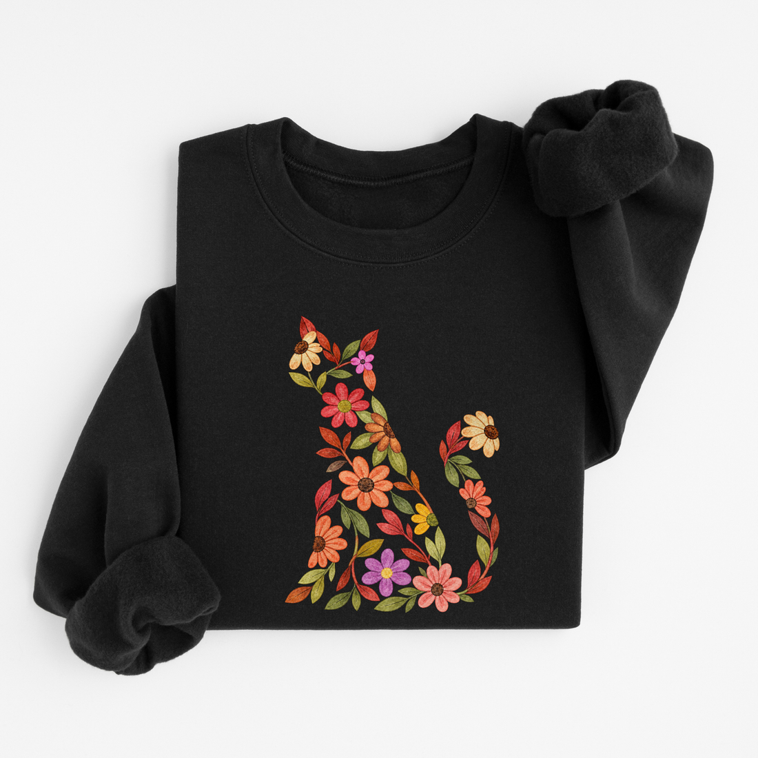 Sweatshirt Chat Floral