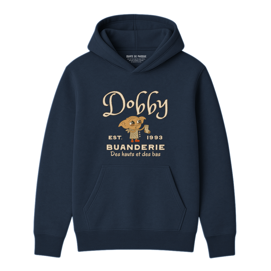 Hoodie Buanderie Dobby