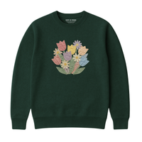 Sweatshirt Tulipes Patch