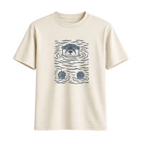 T-Shirt Loutre Vintage