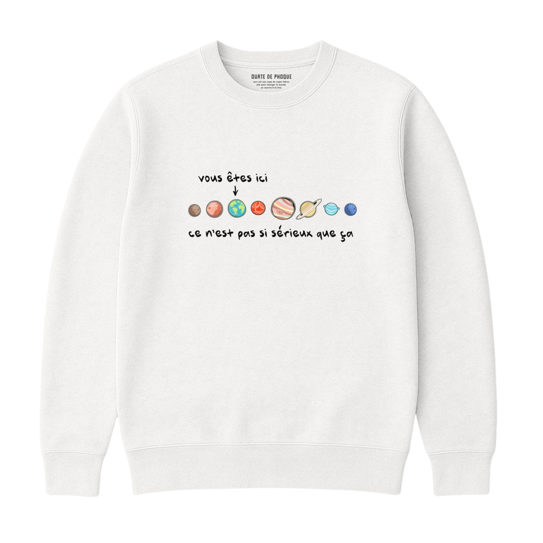 Sweatshirt Système Solaire