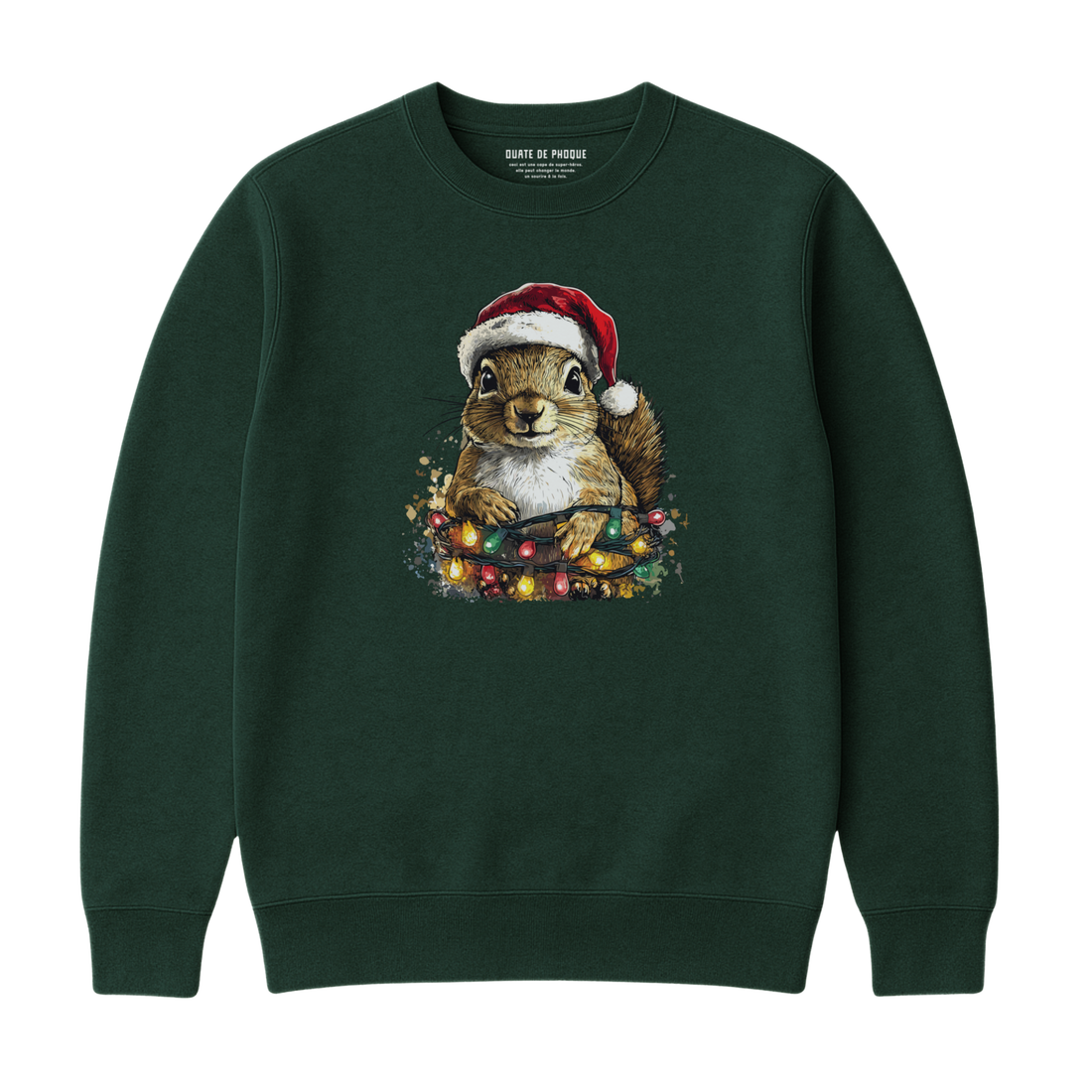 Sweatshirt Écureuil Noël