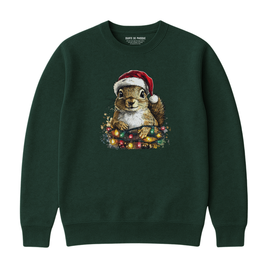 Sweatshirt Écureuil Noël