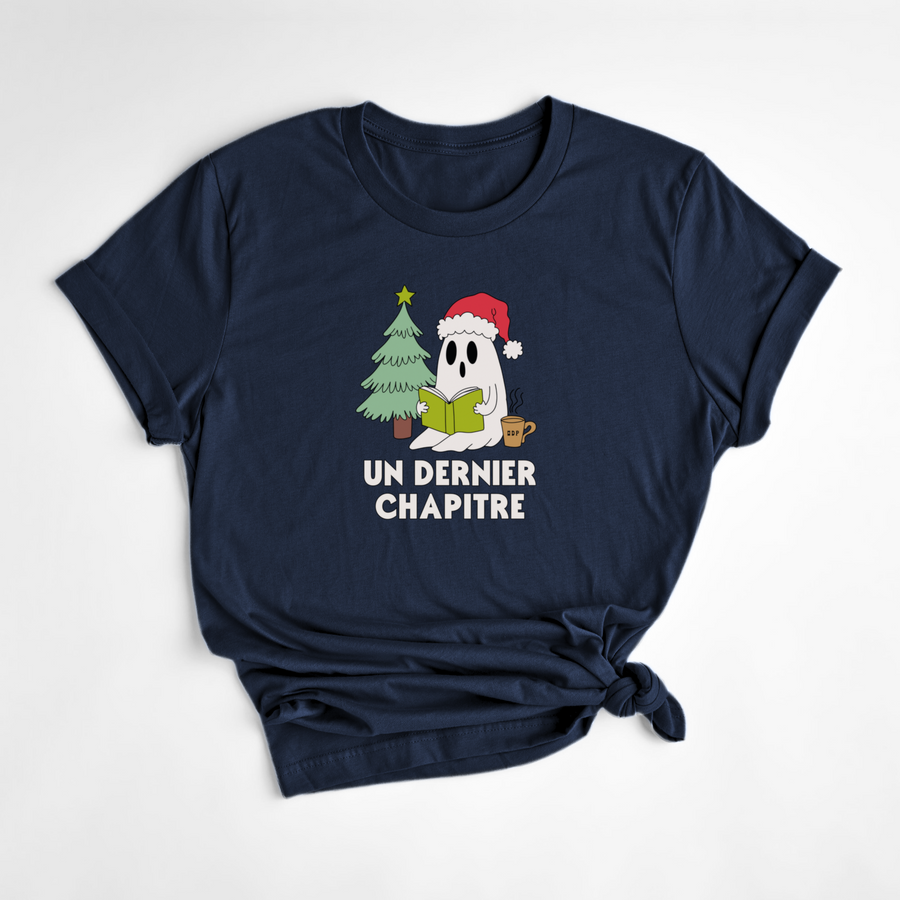 T-SHIRT DERNIER CHAPITRE NOËL - MARINE