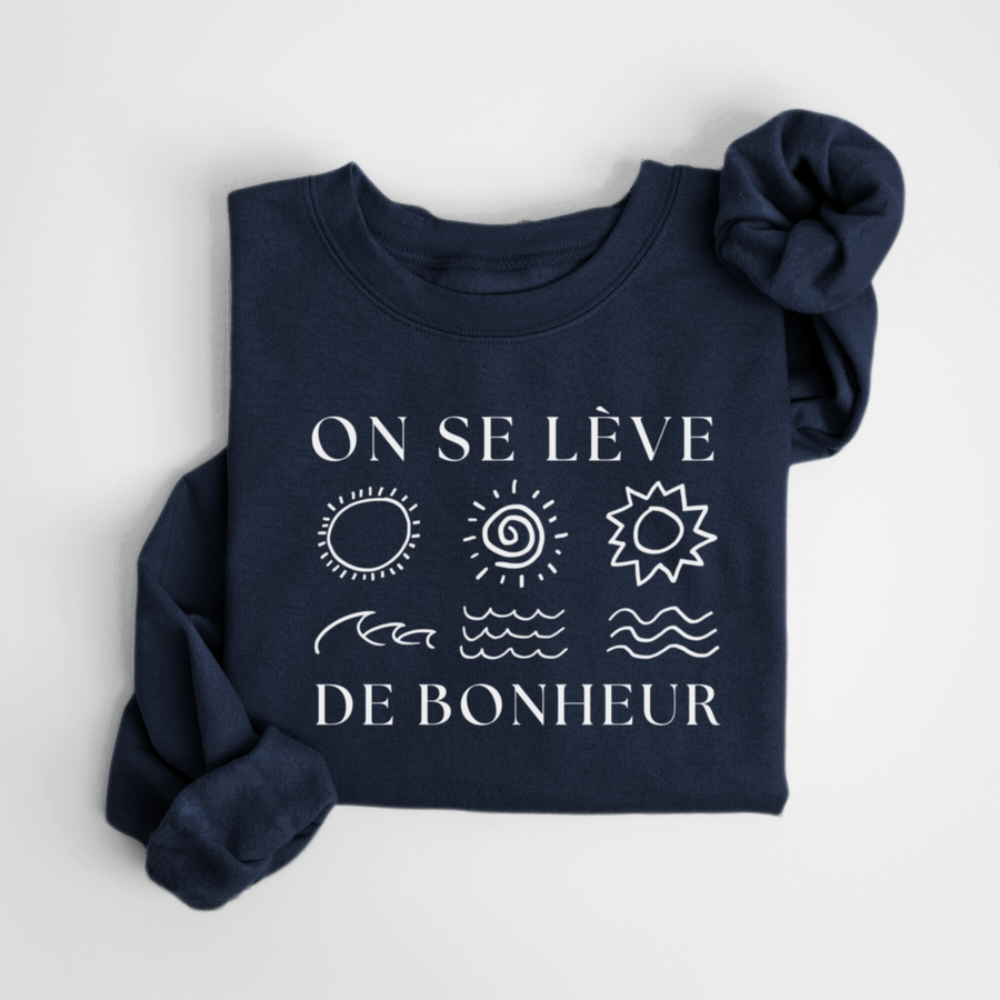 SWEATSHIRT LÈVE DE BONHEUR