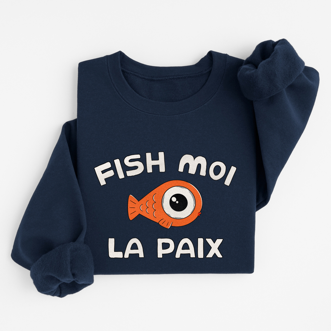Sweatshirt Fish Moi La Paix