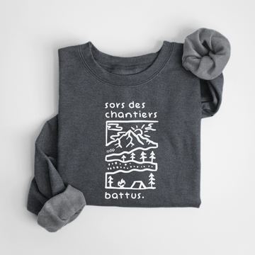 SWEATSHIRT CHANTIERS BATTUS