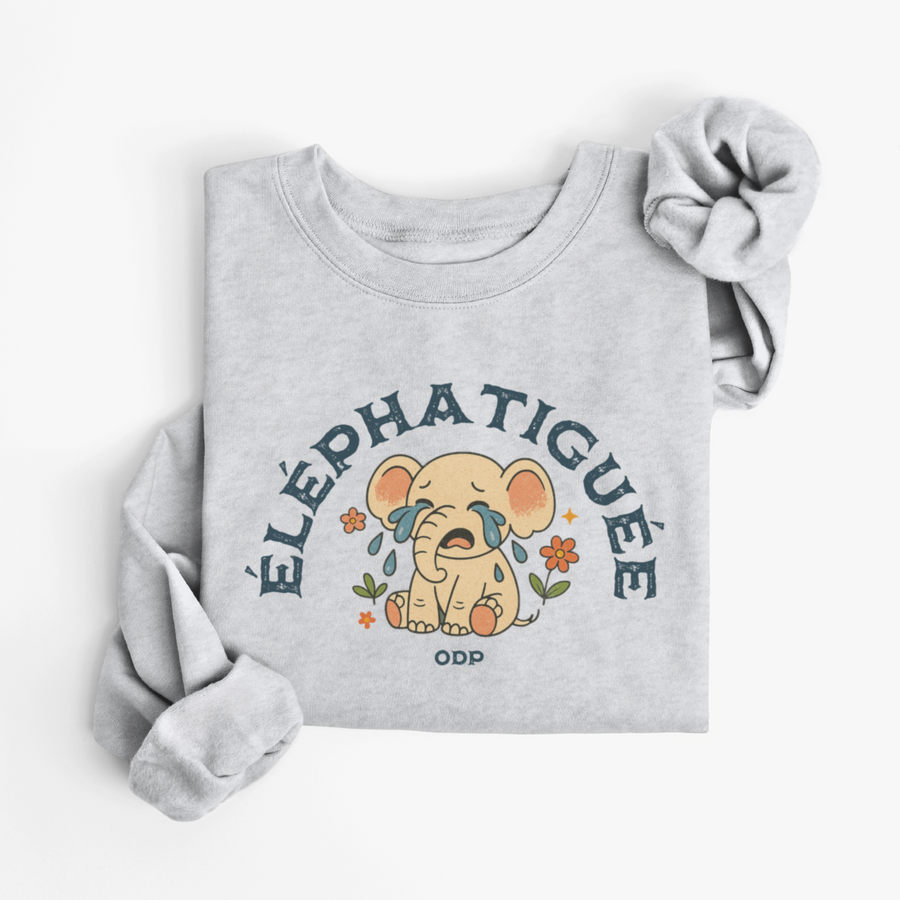 SWEATSHIRT ÉLÉPHATIGUÉE