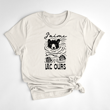 T-SHIRT LAC OURS