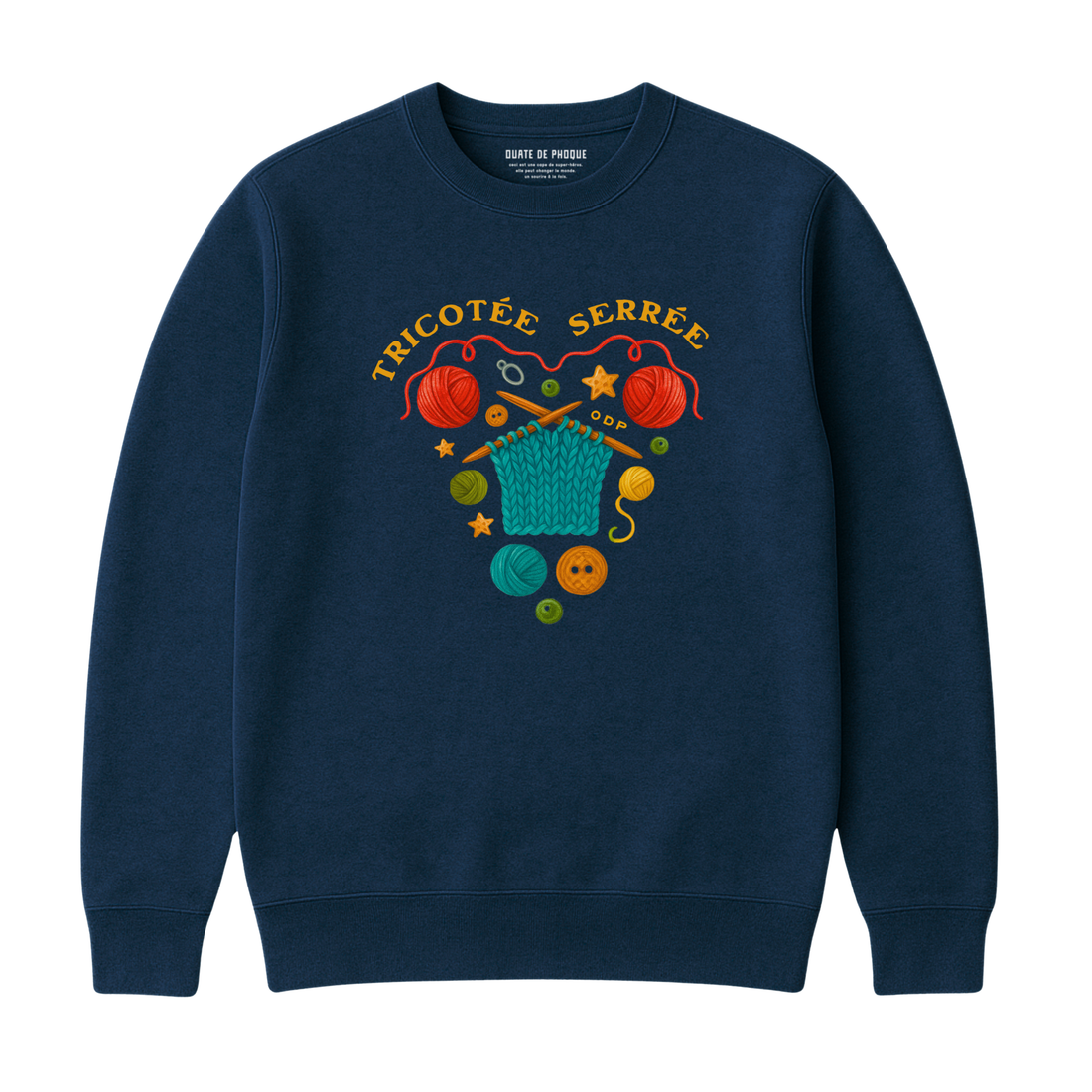 Sweatshirt Tricotée Serrée
