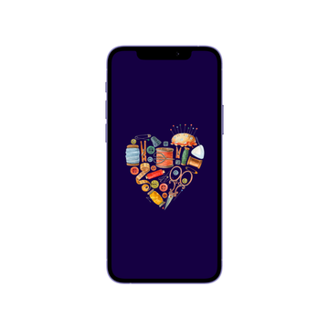 Fond D'écran Coeur Couture
