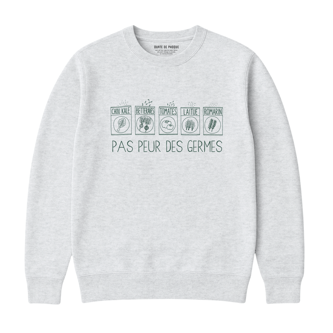 Sweatshirt Pas Peur Des Germes