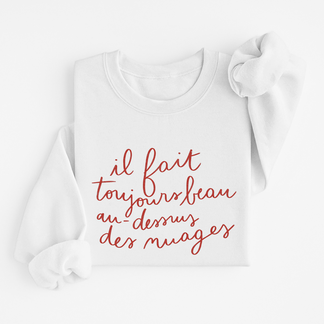 Sweatshirt Dessus Des Nuages