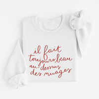 Sweatshirt Dessus Des Nuages