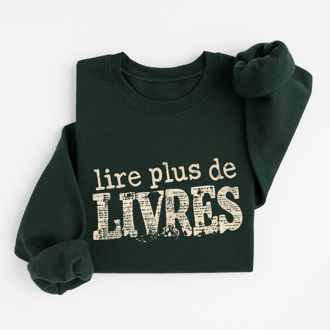 Sweatshirt Plus De Livres