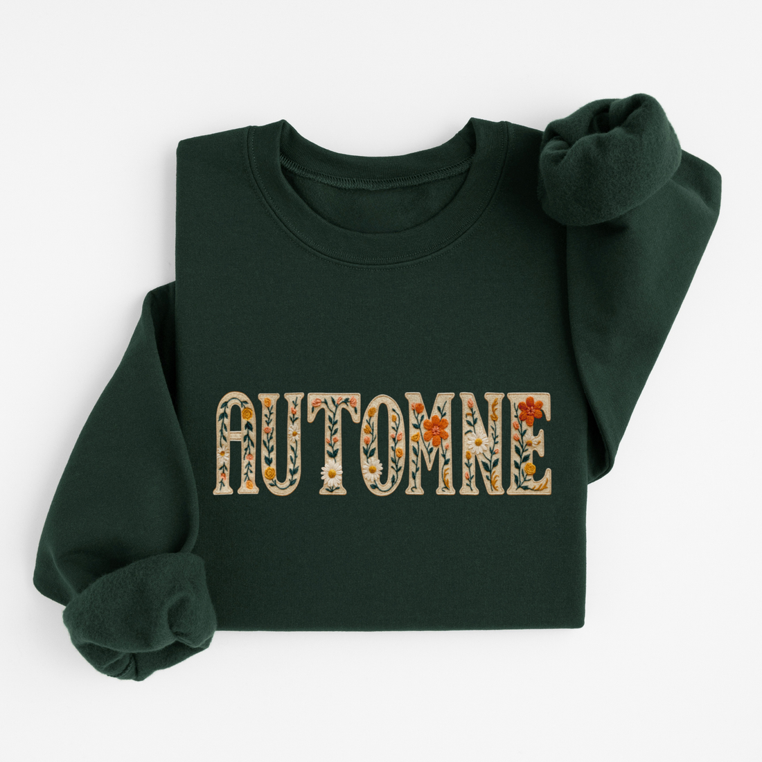 Sweatshirt Automne Effet Patch